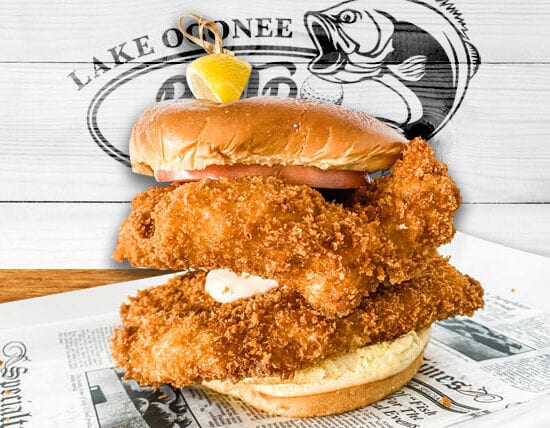Crunchy Fish Sandwich